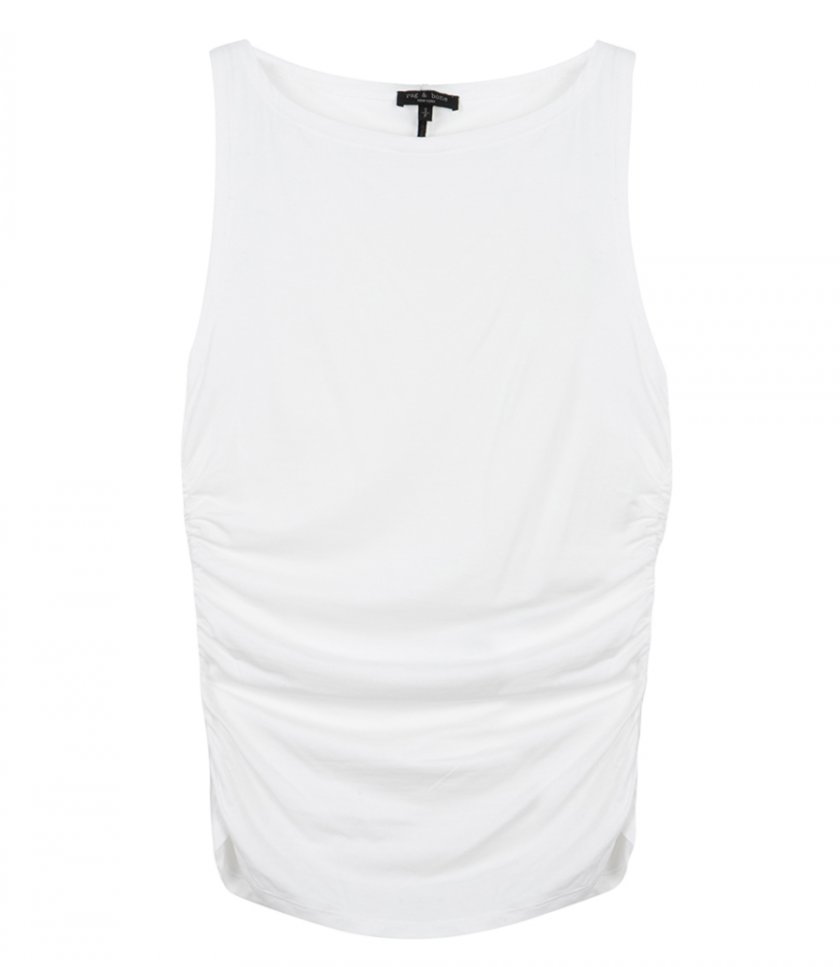 RAG & BONE - LUCA SHIRRED TANK