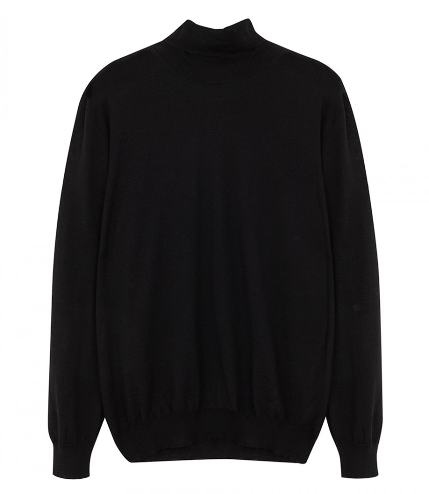 JUST IN - MERINO ROLL NECK PULLOVER