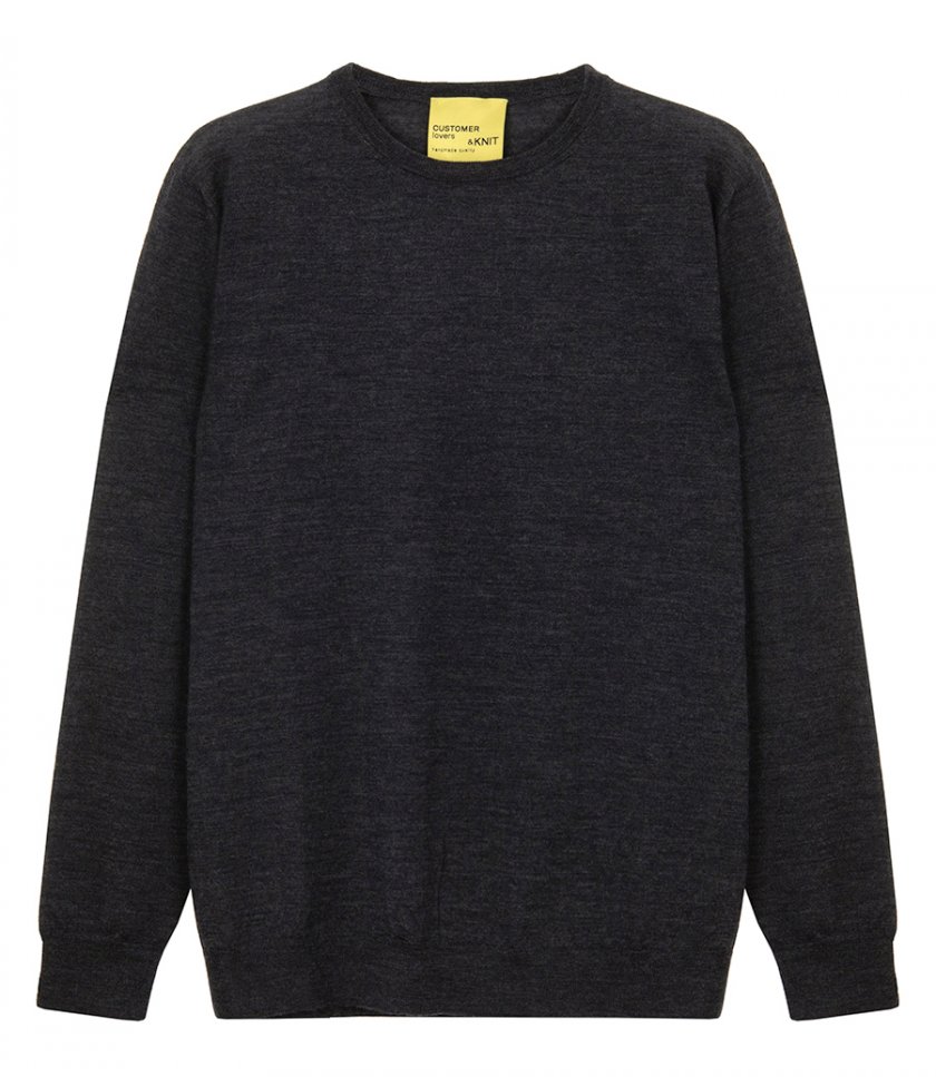 CREW NECK MERINO SWEATER