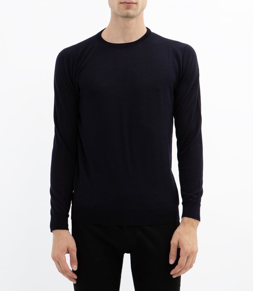 CREW NECK MERINO SWEATER