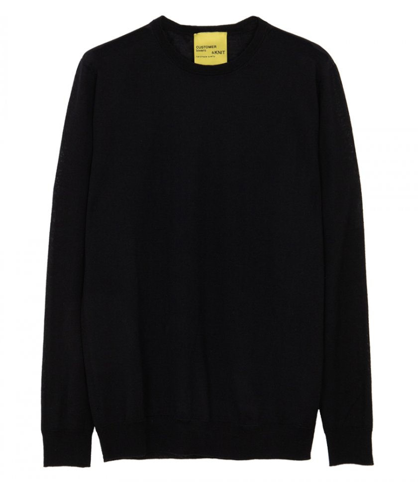 CREW NECK MERINO SWEATER