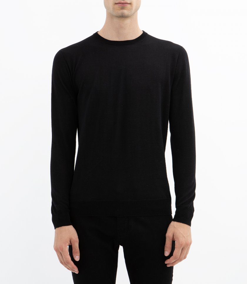 CREW NECK MERINO SWEATER