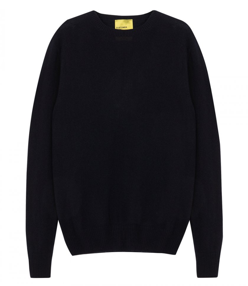 BF KNITWEAR - CREW CASHMERE SWEATER