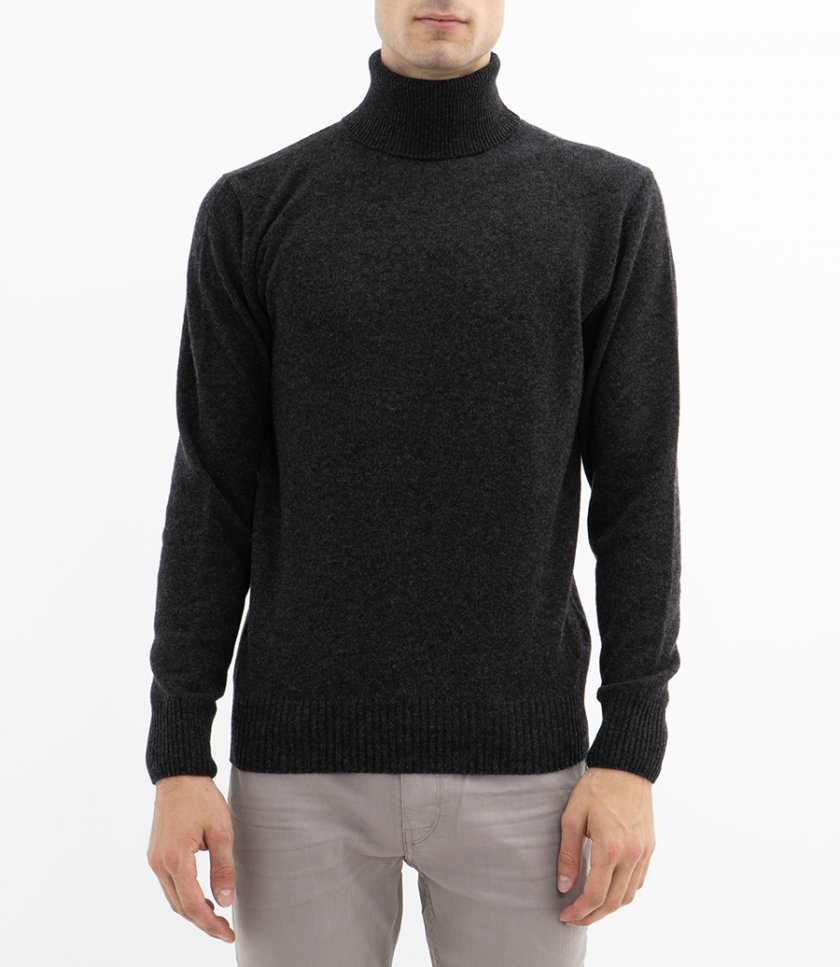 CASHMERE ROLL NECK