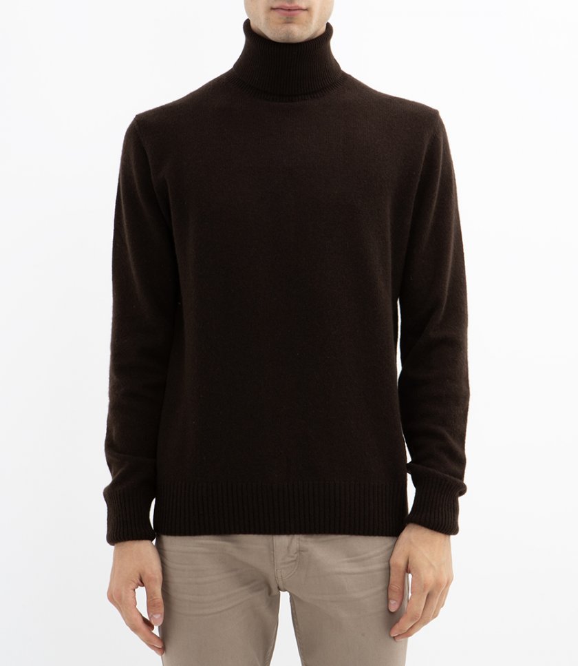 CASHMERE ROLL NECK