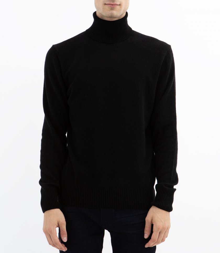 CASHMERE ROLL NECK