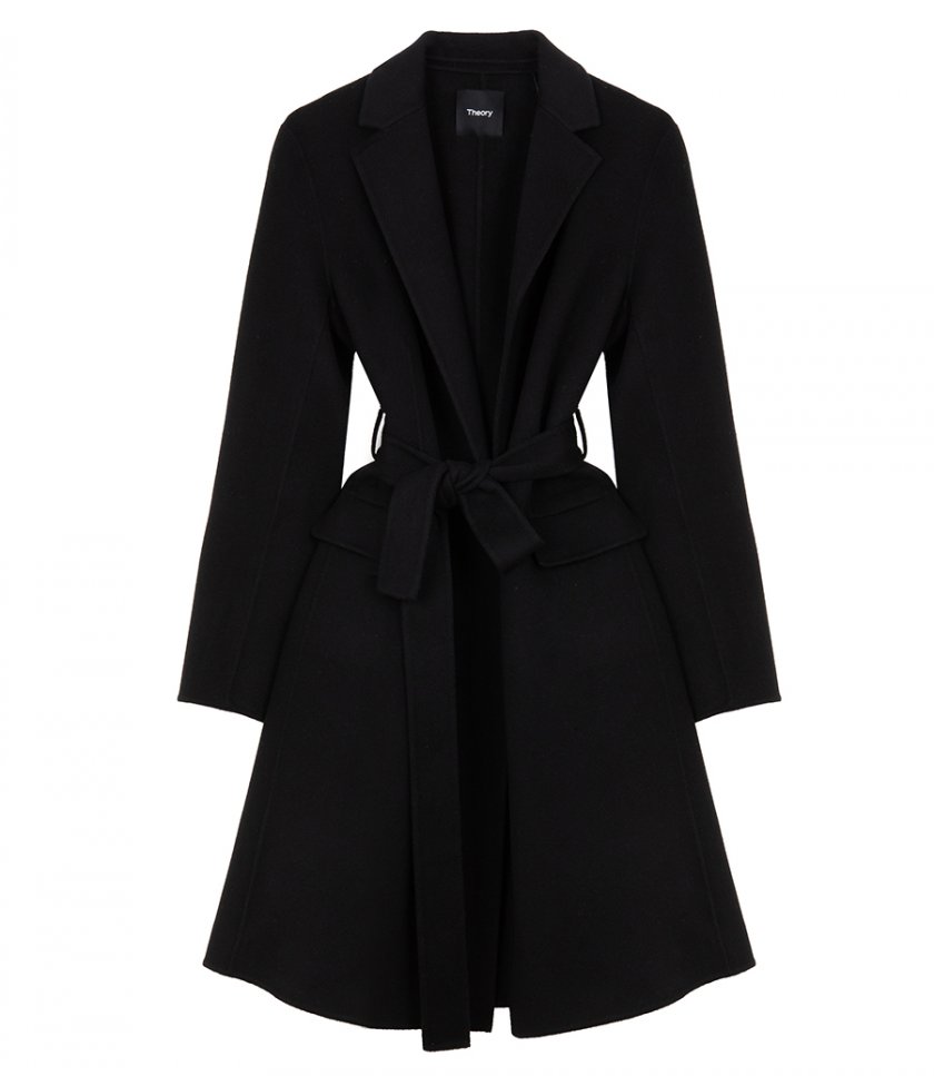 WRAP COAT IN DOUBLE-FACE WOOL-CASHMERE