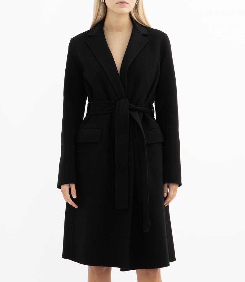 WRAP COAT IN DOUBLE-FACE WOOL-CASHMERE