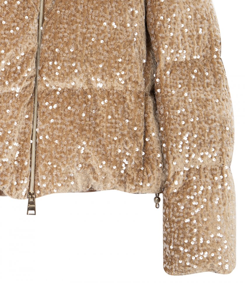 VELVET PAILLETTES JACKET