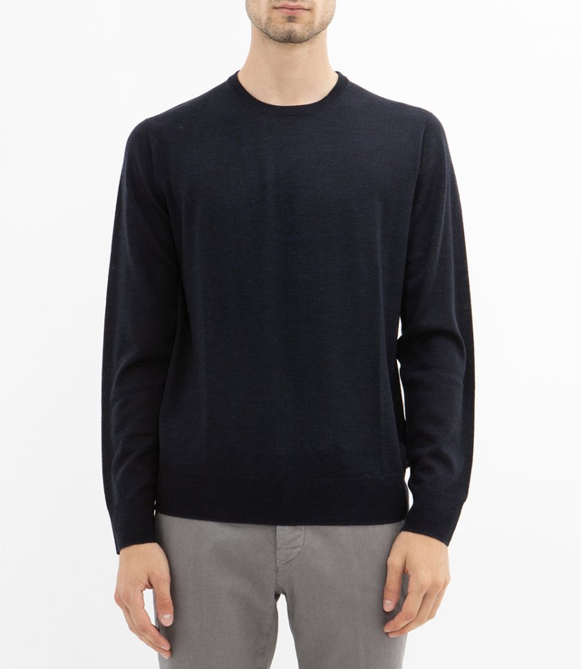 MERINO CREW NECK PULLOVER