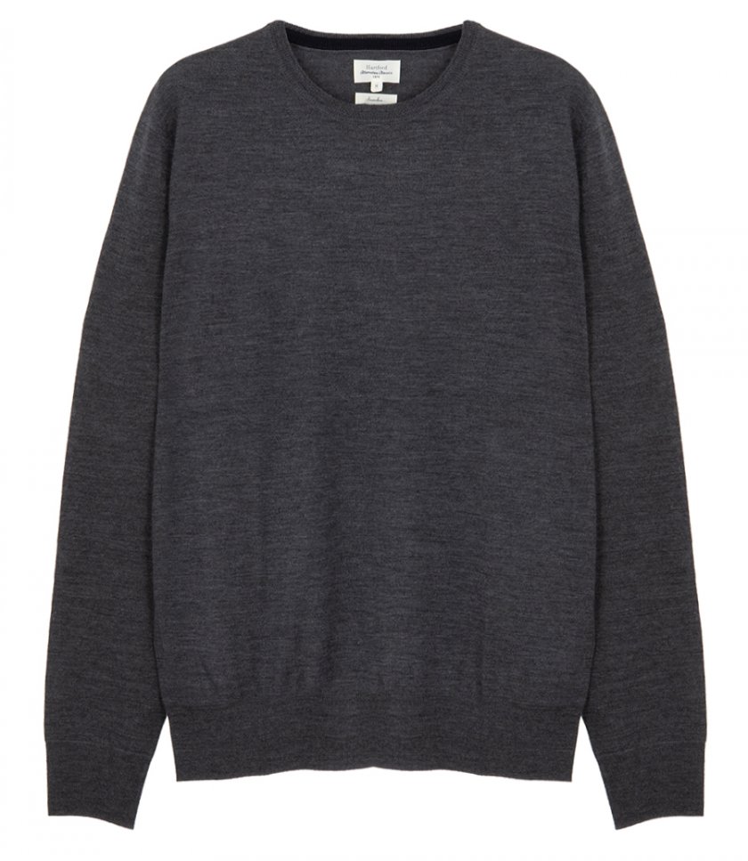 JUST IN - MERINO CREW NECK PULLOVER