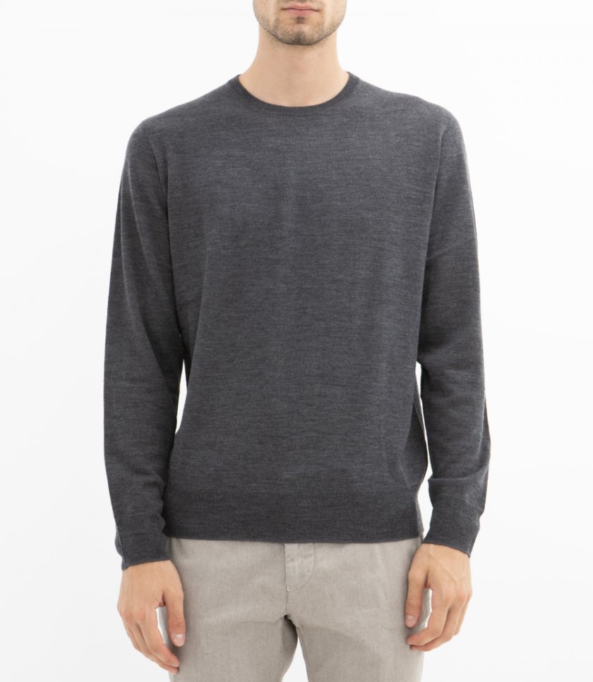 MERINO CREW NECK PULLOVER