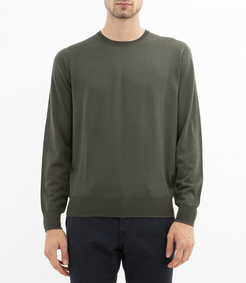 MERINO CREW NECK PULLOVER