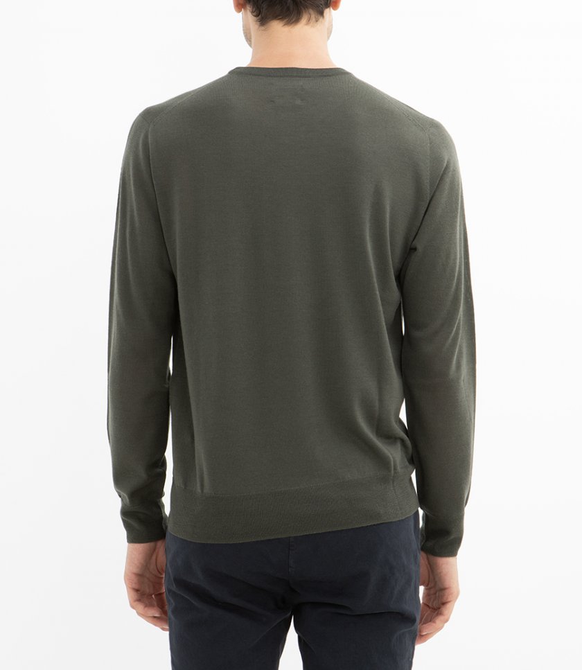 MERINO CREW NECK PULLOVER