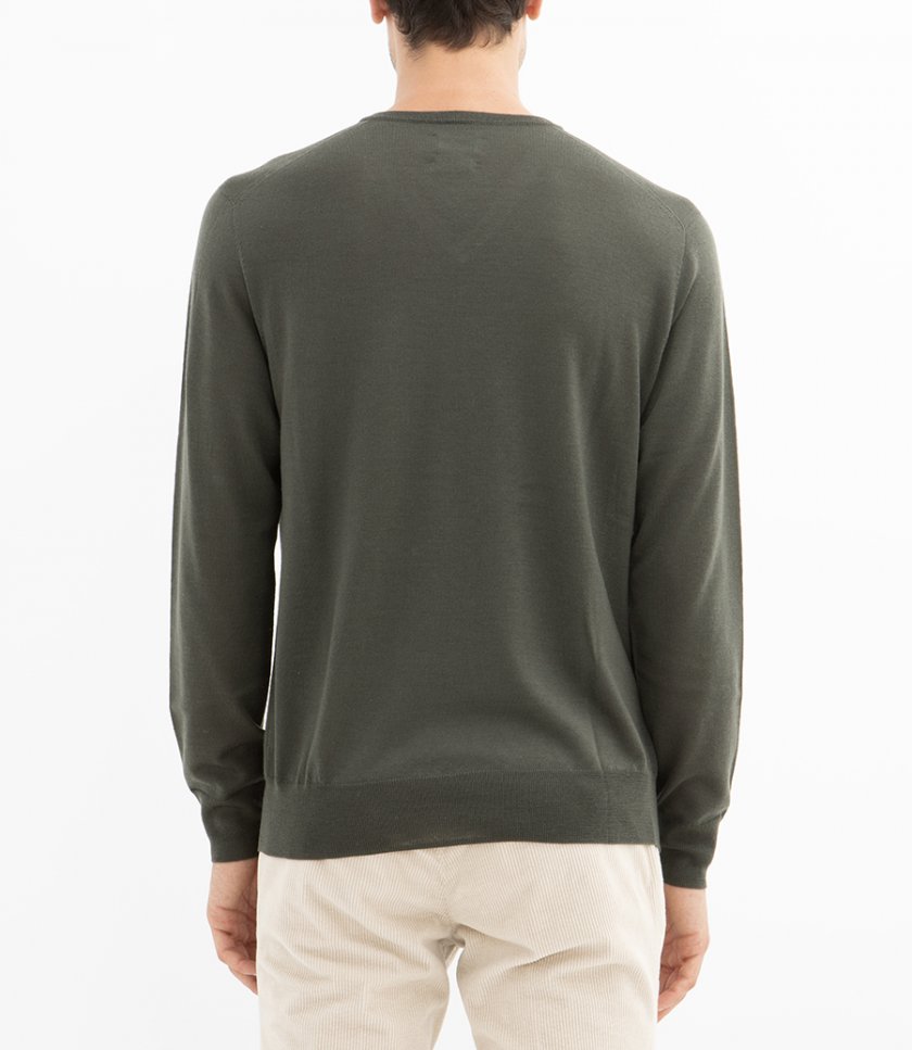 MERINO VEE PULLOVER