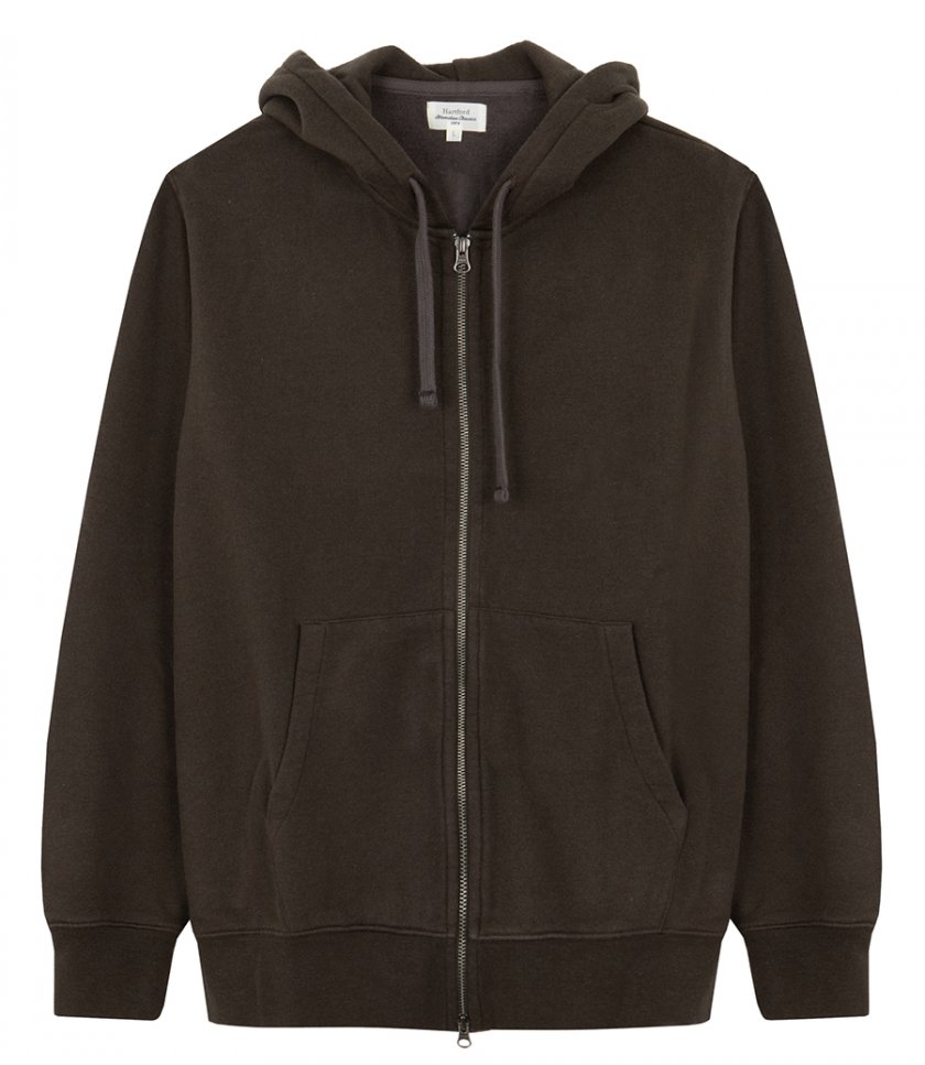 JUST IN - HOODIE ZIPPER SWEATSHIRT