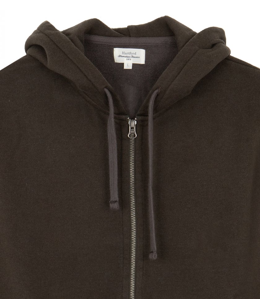 HOODIE ZIPPER SWEATSHIRT