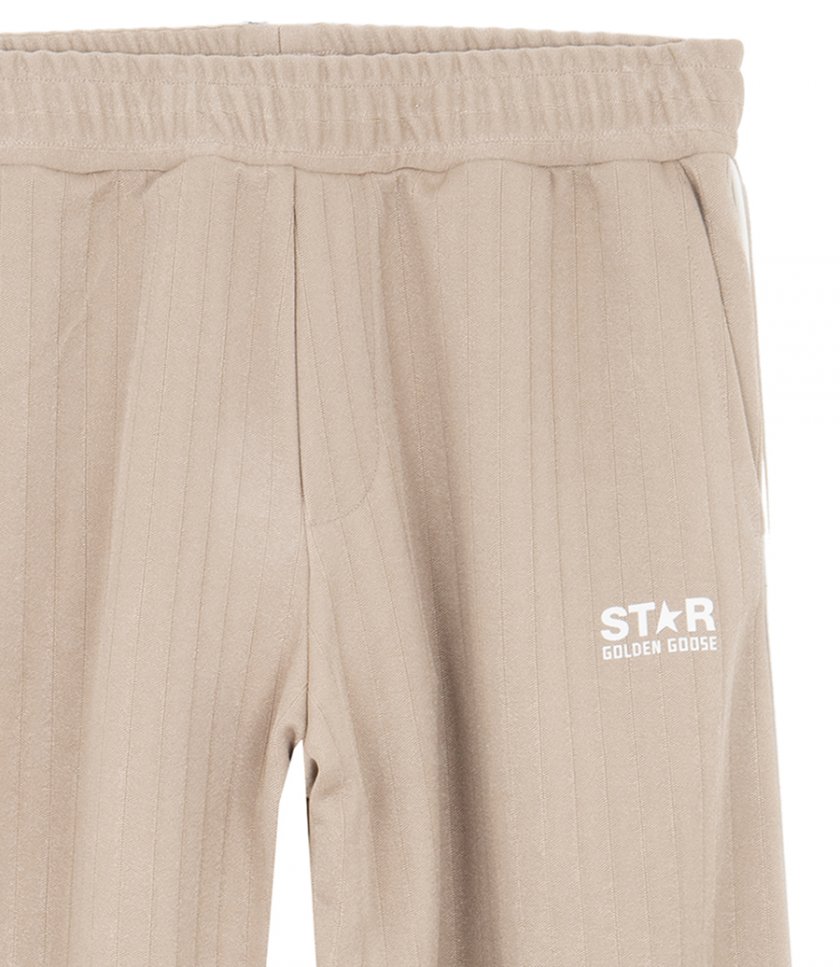 STAR MEN’S  JOGGERS WITH WHITE LOGO