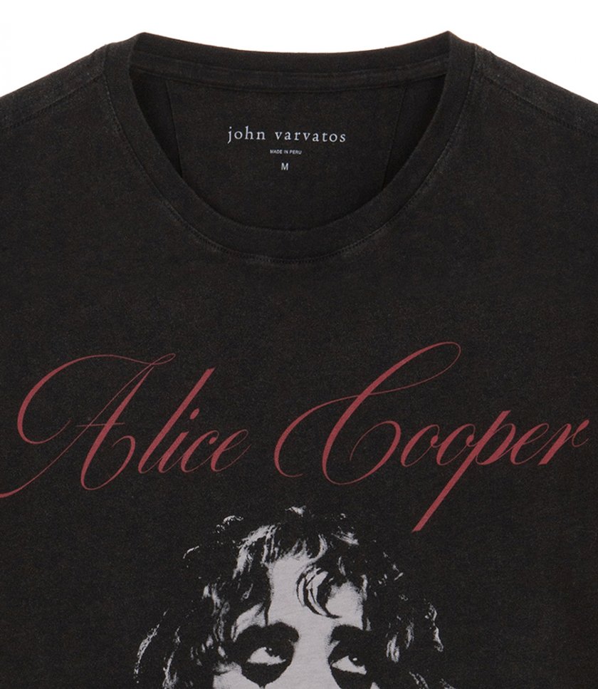 SS CREW TEE ALICE COOPER SCRIPT