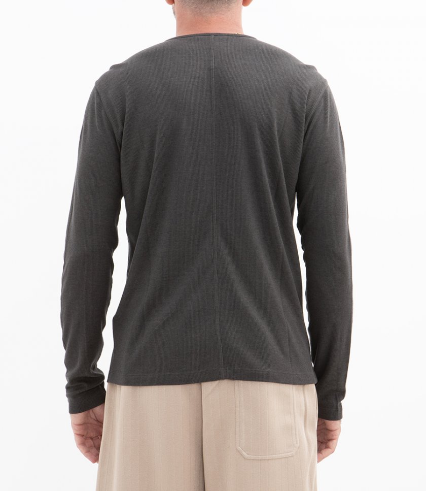 CARVER REG FIT LS HENLEY