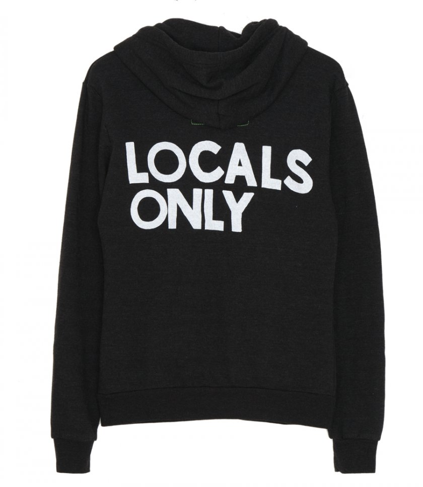 JUST IN - LOCALS ONLY ZIP HOODIE