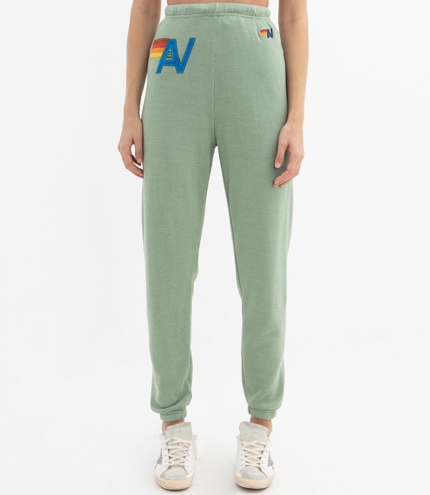 WOMENS LOGO STITCH SWEATPANTS