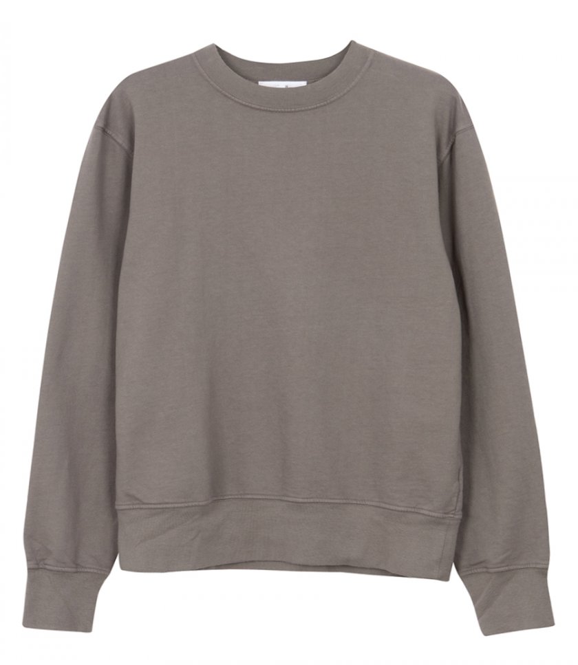 SAVE KHAKI - LS SUPIMA FLEECE SWEATSHIRT