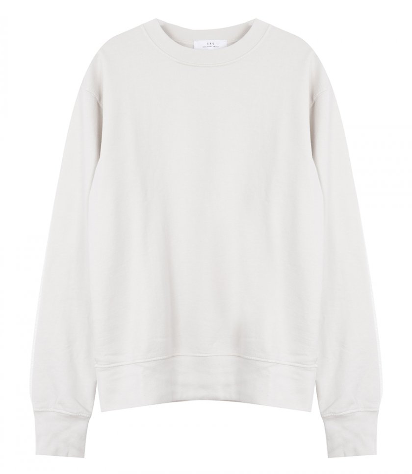 SAVE KHAKI - LS SUPIMA FLEECE SWEATSHIRT