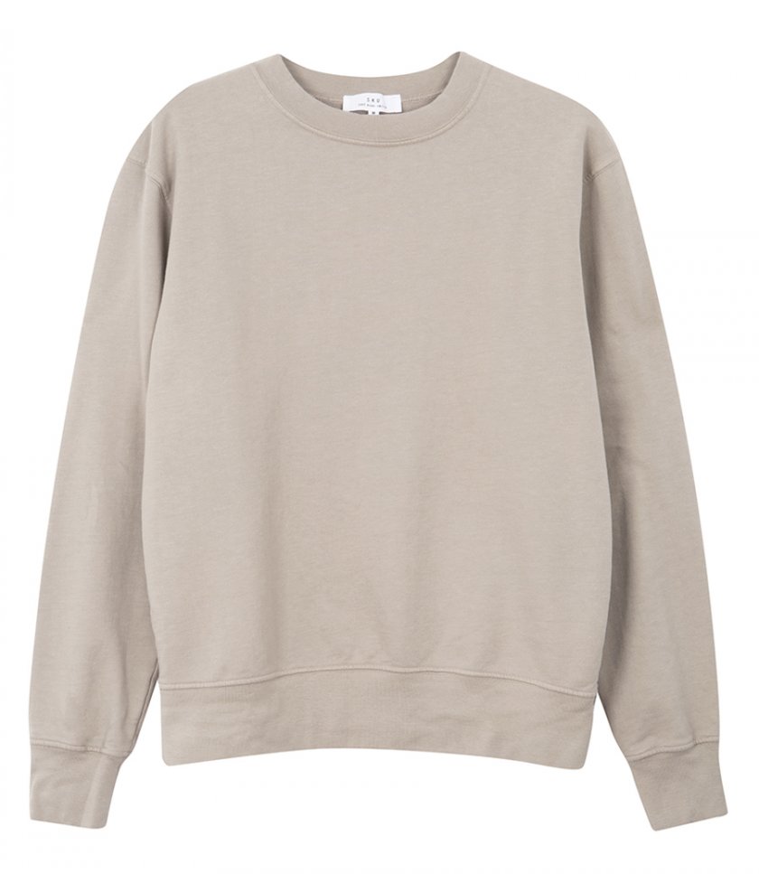 SAVE KHAKI - LS SUPIMA FLEECE SWEATSHIRT