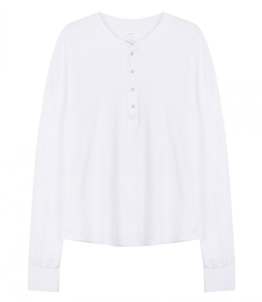 T-SHIRTS - LS POINTELLE HENLEY