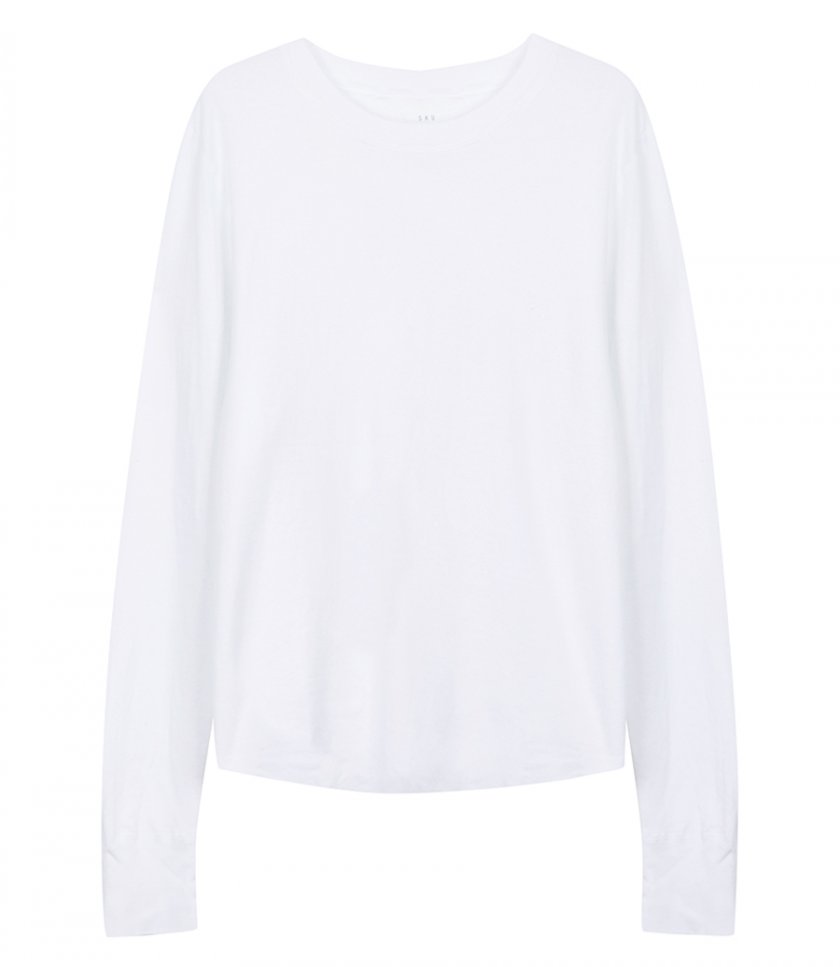 T-SHIRTS - LS POINTELLE CREW TEE