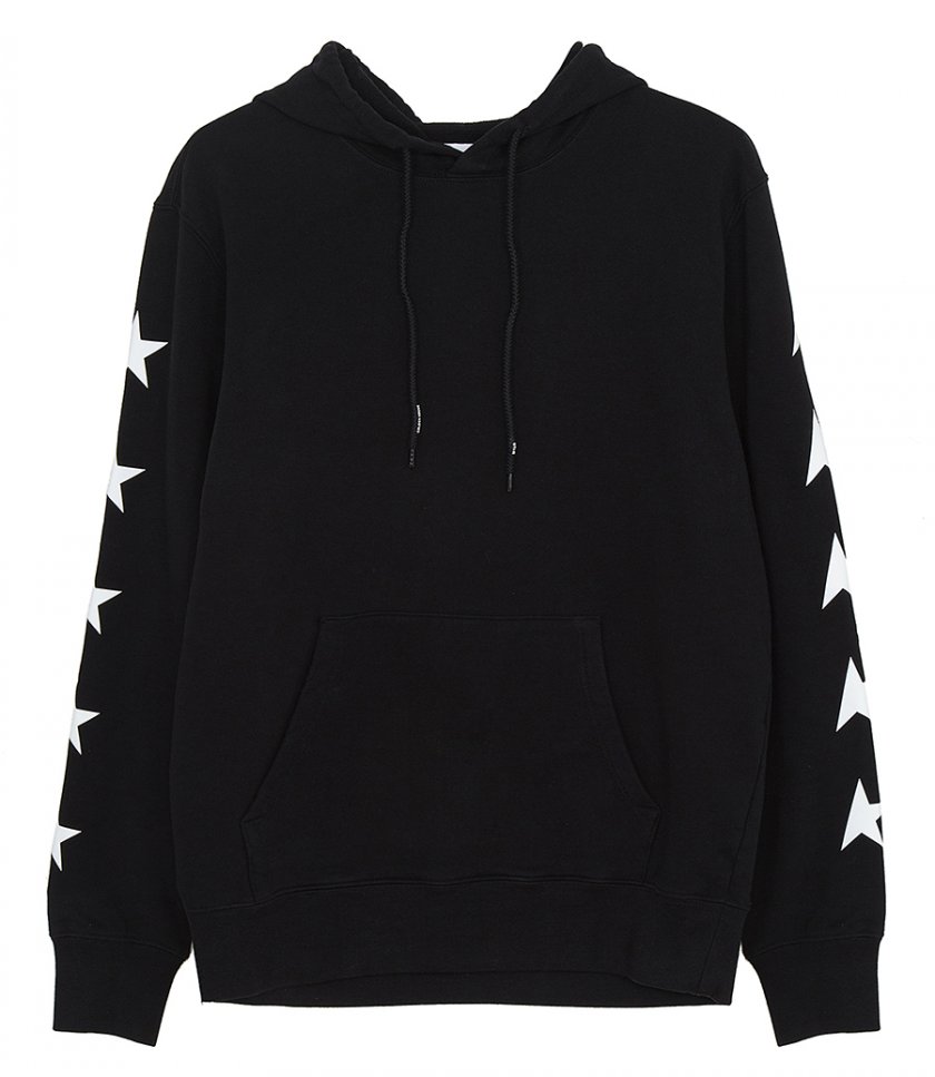 HOODIES - STAR COLLECTION SWEATSHIRT WITH CONTRASTING WHITE STARS