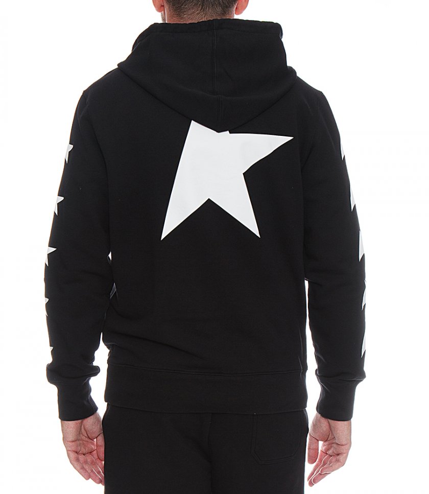 STAR COLLECTION SWEATSHIRT WITH CONTRASTING WHITE STARS