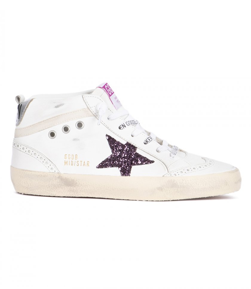 SHOES - BORDEAUX GLITTER STAR MIDSTAR