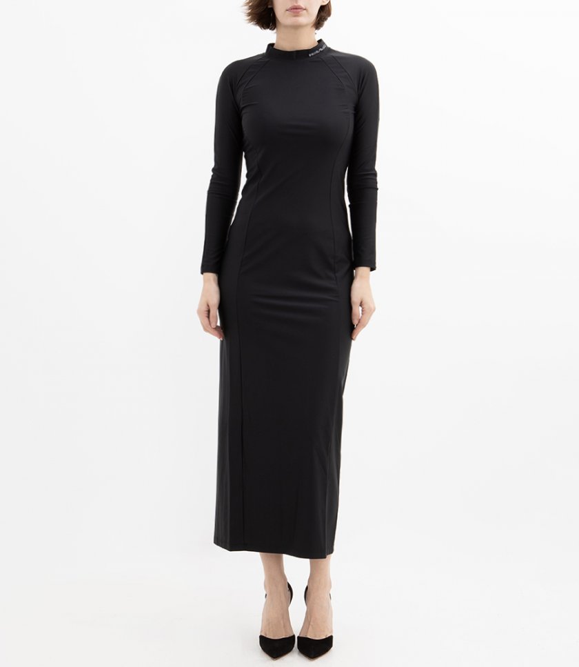 RASHGUARD L/S MIDI DRESS