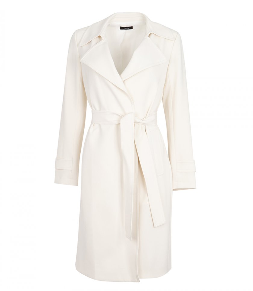 JUST IN - OAKLANE TRENCH COAT IN ADMIRAL