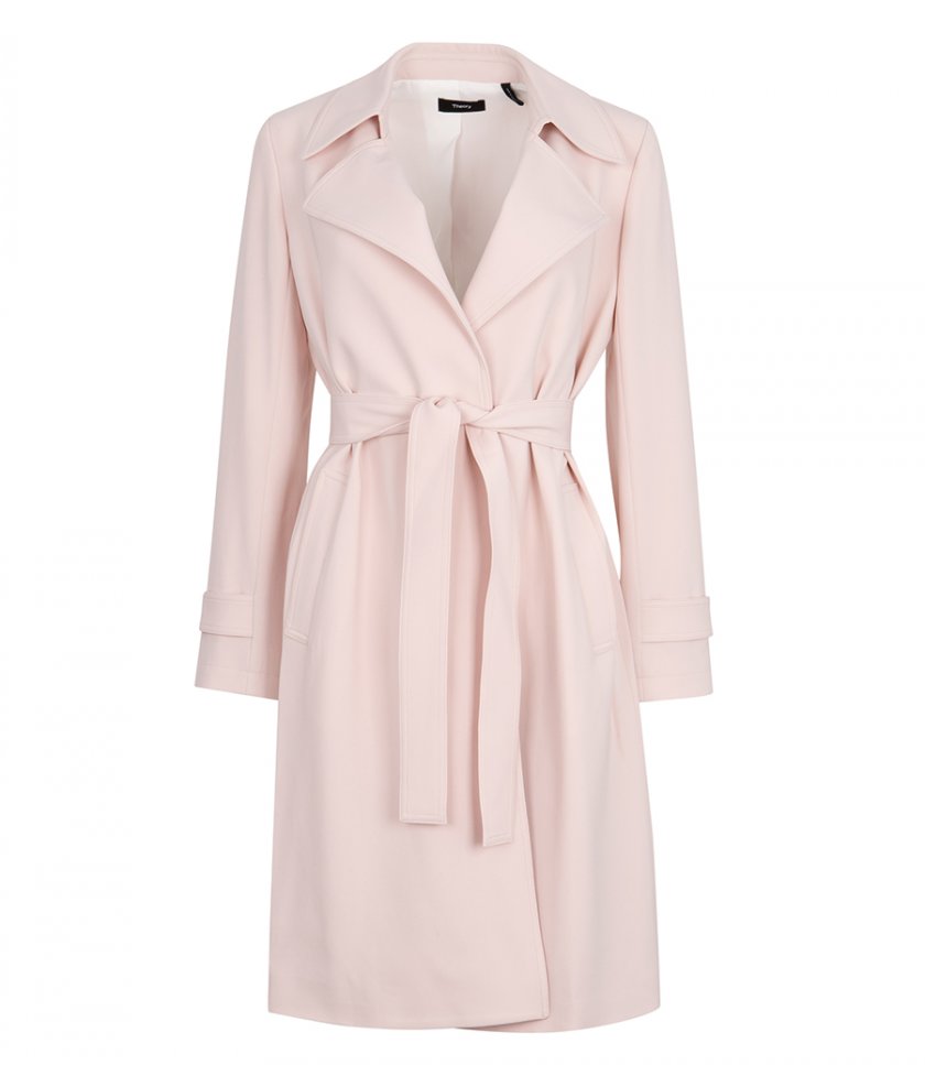 JUST IN - OAKLANE TRENCH COAT IN ADMIRAL