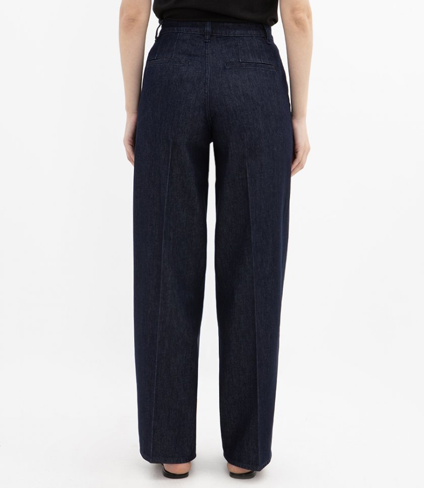 WIDE STRAIGHT  TROUSERS