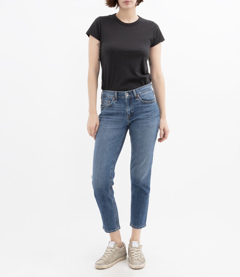 DRE LOW RISE SLIM BOYFRIEND JEAN