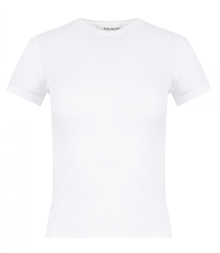 TOPS - RIBBED TEE