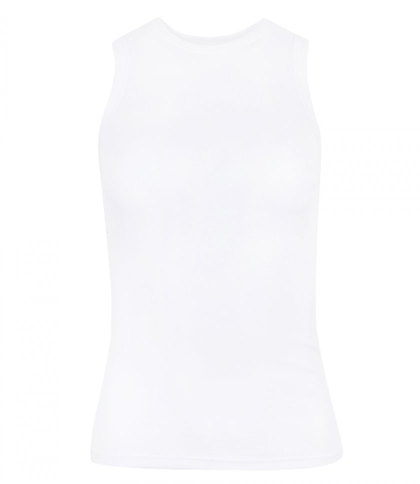 TOPS - RIBBED HIGH NECK TANK