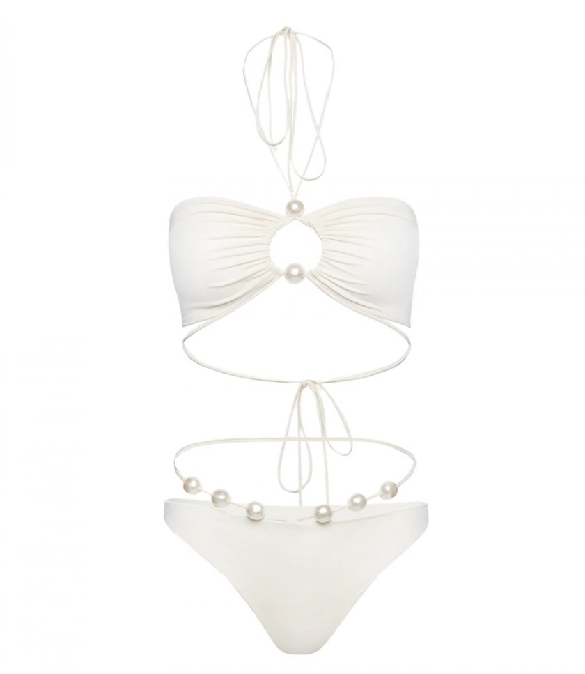 MAGDA BUTRYM - HALTERNECK PEARL BIKINI