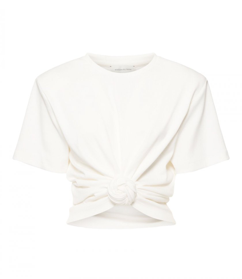 TOPS - KNOTTED T-SHIRT