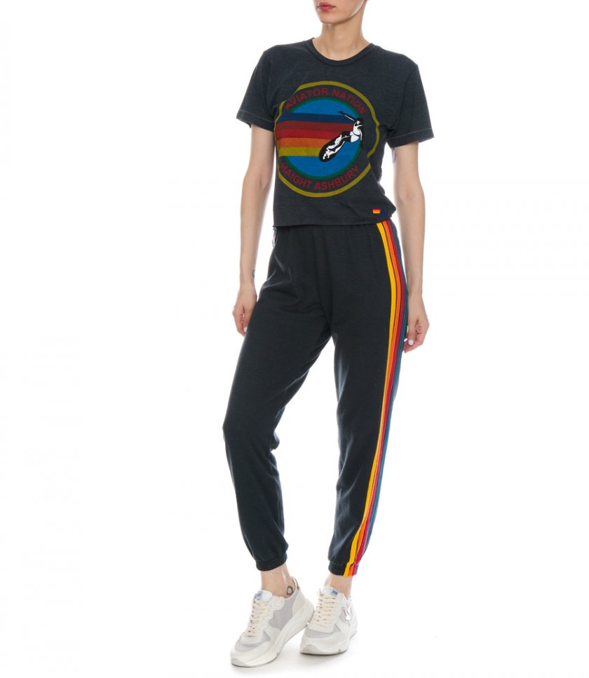 WOMEN'S 5 STRIPE SWEATPANT