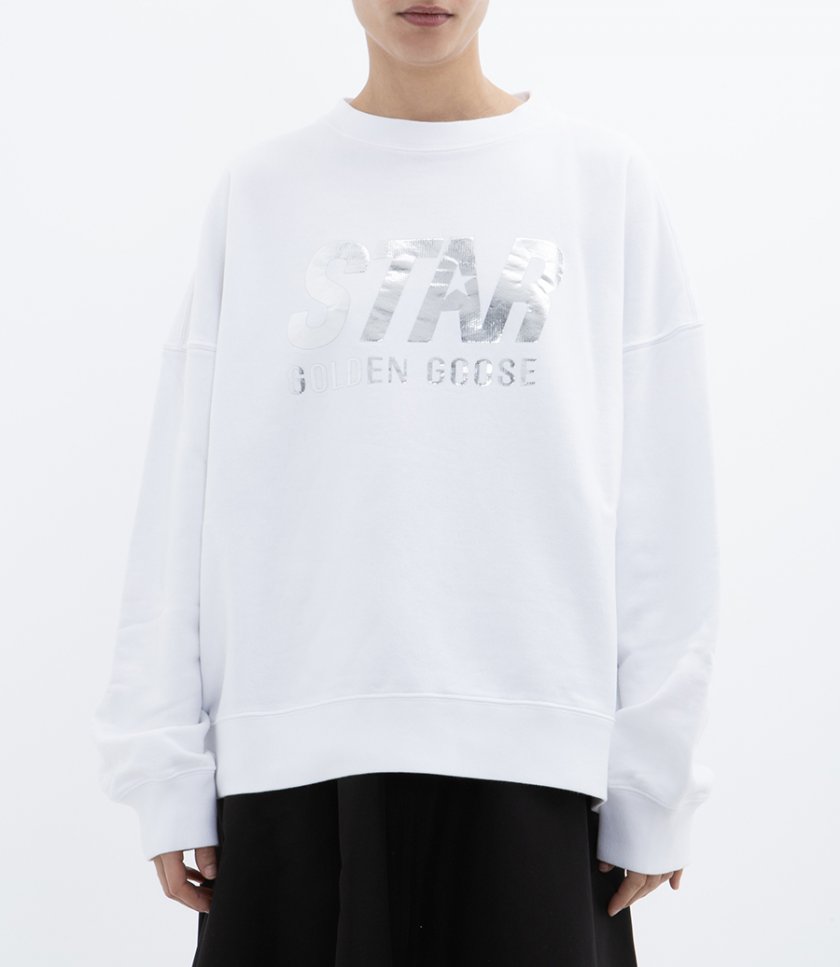 STAR UNISEX BOXY CREWNECK SWEATSHIRT