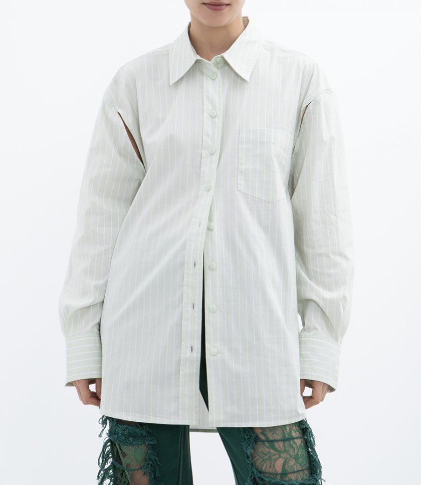 COTTON WAIST COAT SHIRT