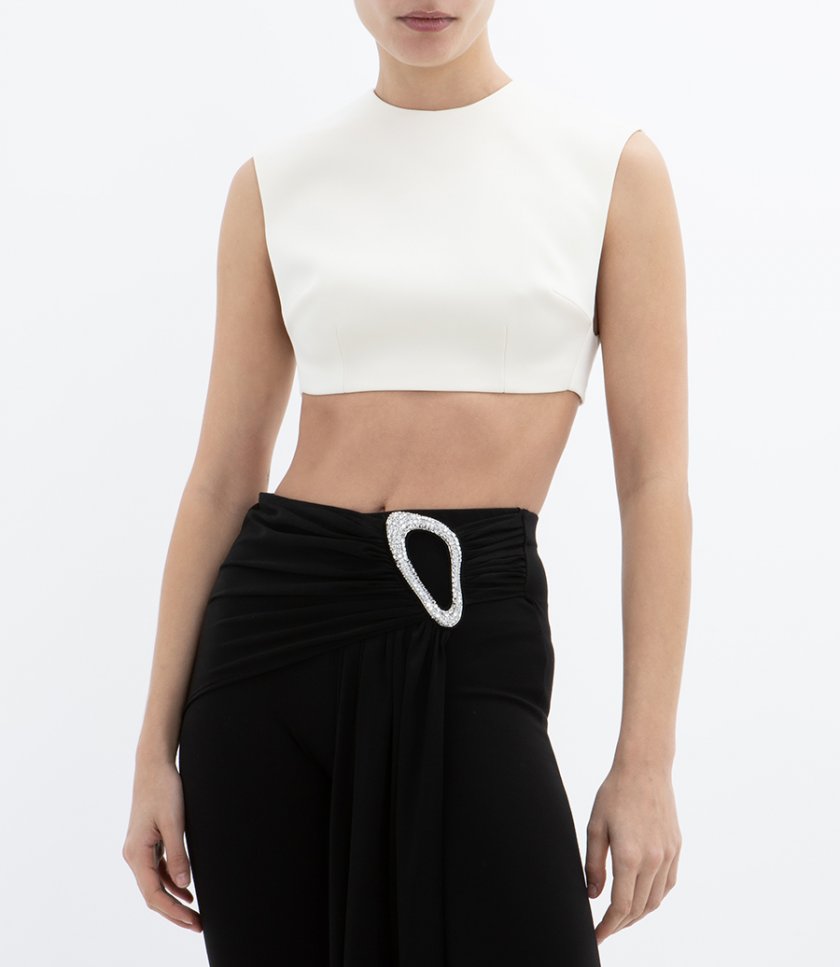 SLEEVELESS CROP TOP