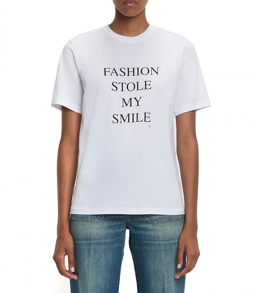 FASHION STOLE MY SMILE TEE