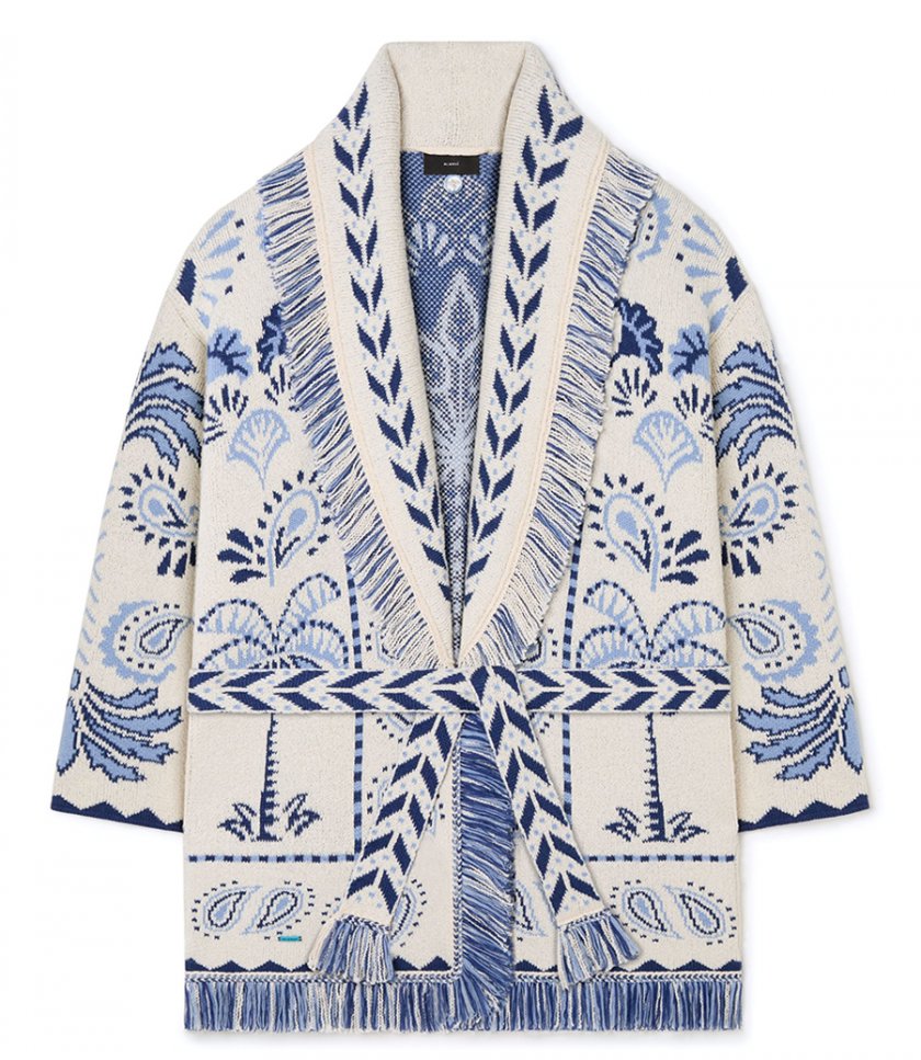 ALANUI - WILD WONDER FOULARD CARDIGAN