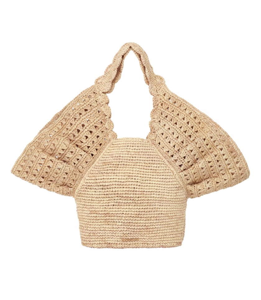 JUST IN - ZIMMERMANN RAFFIA BUCKET